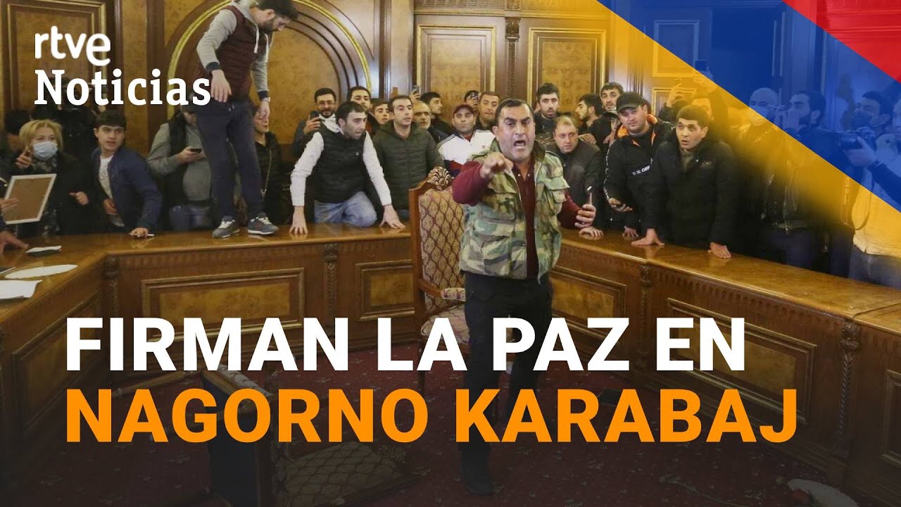 ARMENIA y AZERBAIYÁN firman la PAZ en NAGORNO KARABAJ | RTVE