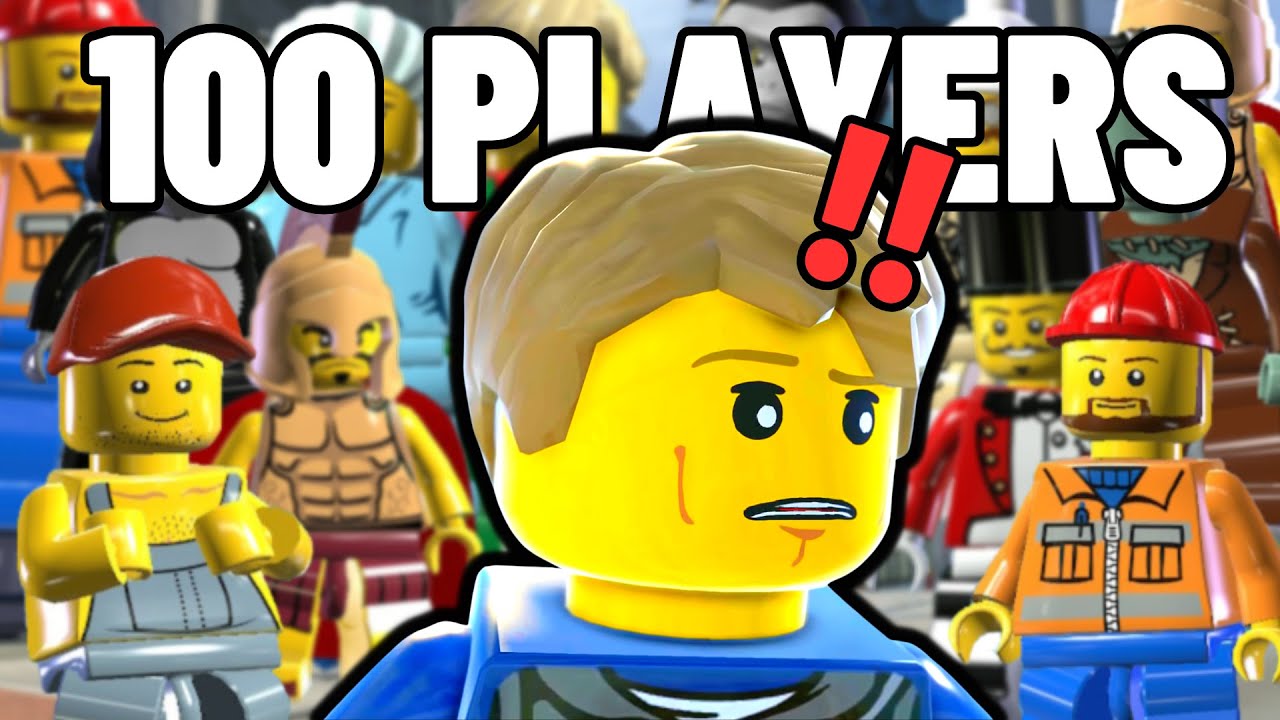 Прятки GEOGUESSR для 100 игроков в Lego City Undercover!