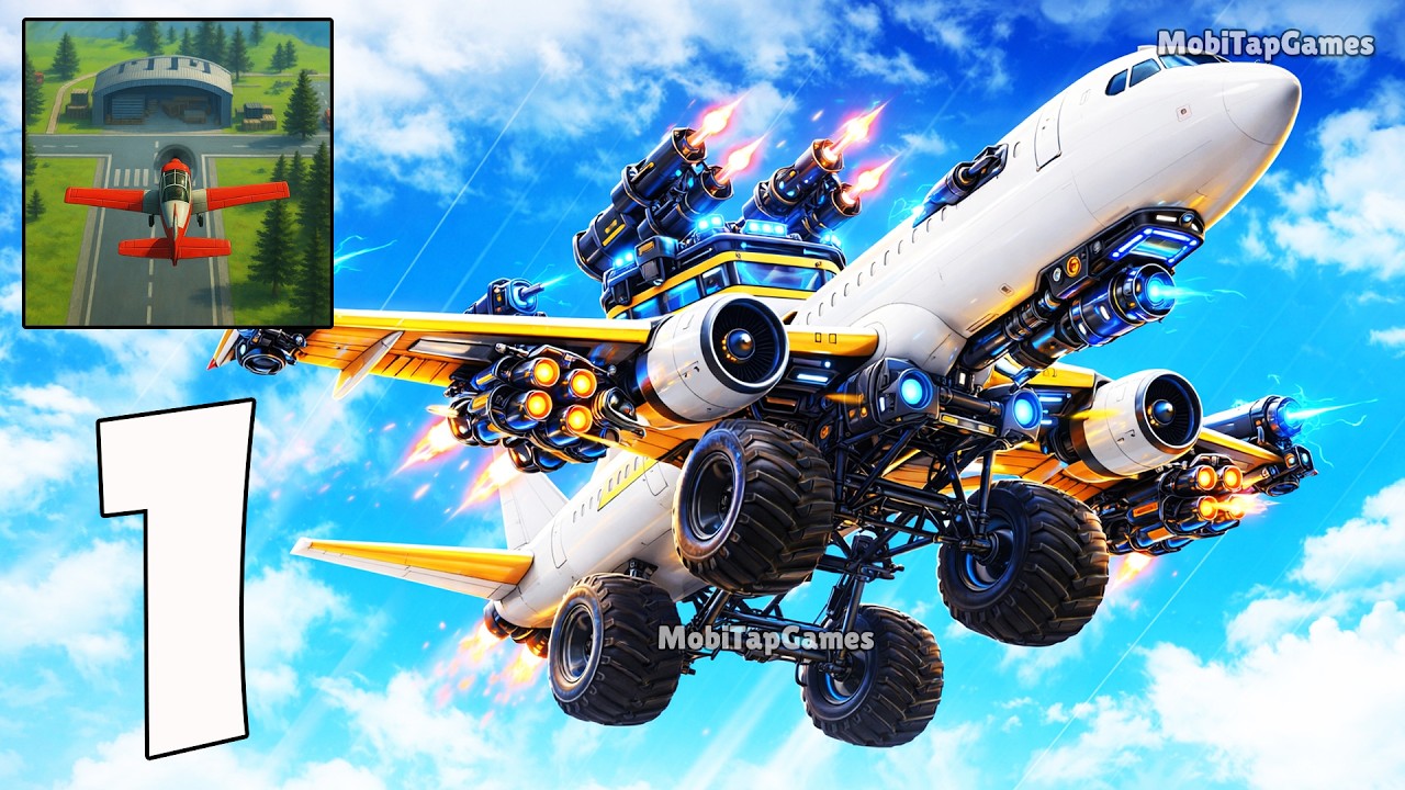✈️ Angry Plane Challenge Evolve Gameplay Walkthrough Plane Evolution Flying Challenge (iOS,Android)