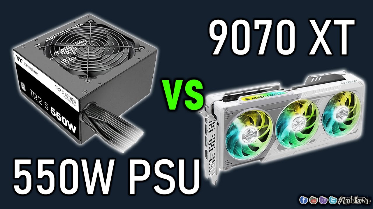[Live]ลองให้ดู RX 9070 XT กับ PSU 550W 80 พลัสขาว มันไหวไหม? แล้วเท่าไหร่ดี กี่วัตต์เหมาะสม?
