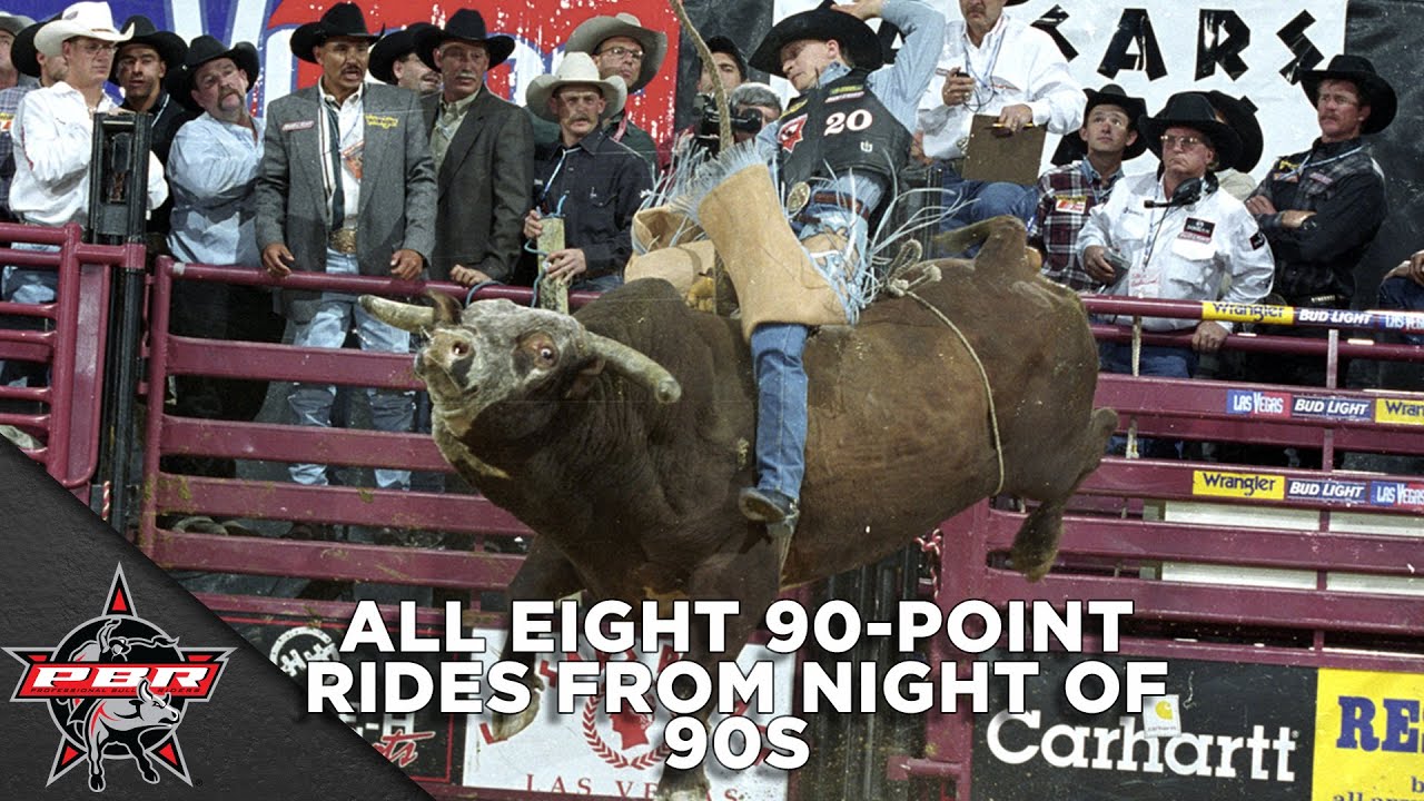 ALL EIGHT 90-POINT RIDES FROM THE NIGHT OF 90s | World Finals 1999