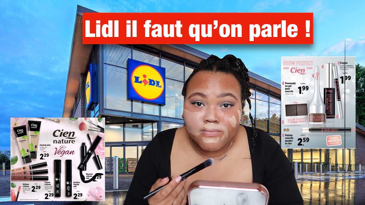 LE MAQUILLAGE DE  LIDL  ⎸TOP OU FLOP  ⎸CRASH TEST ⎸ADJANIE.D