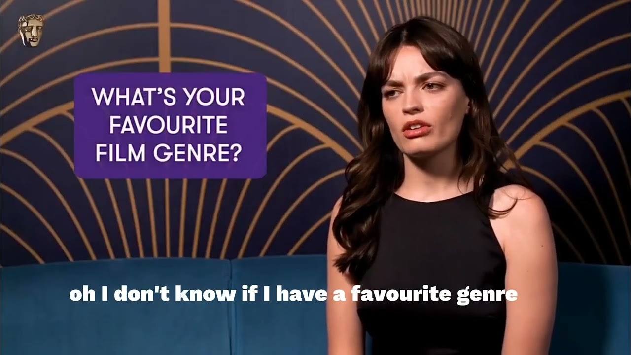 What's Your Favourite Film Genre | Emma Mackey | Emily Actor &hearts;️
