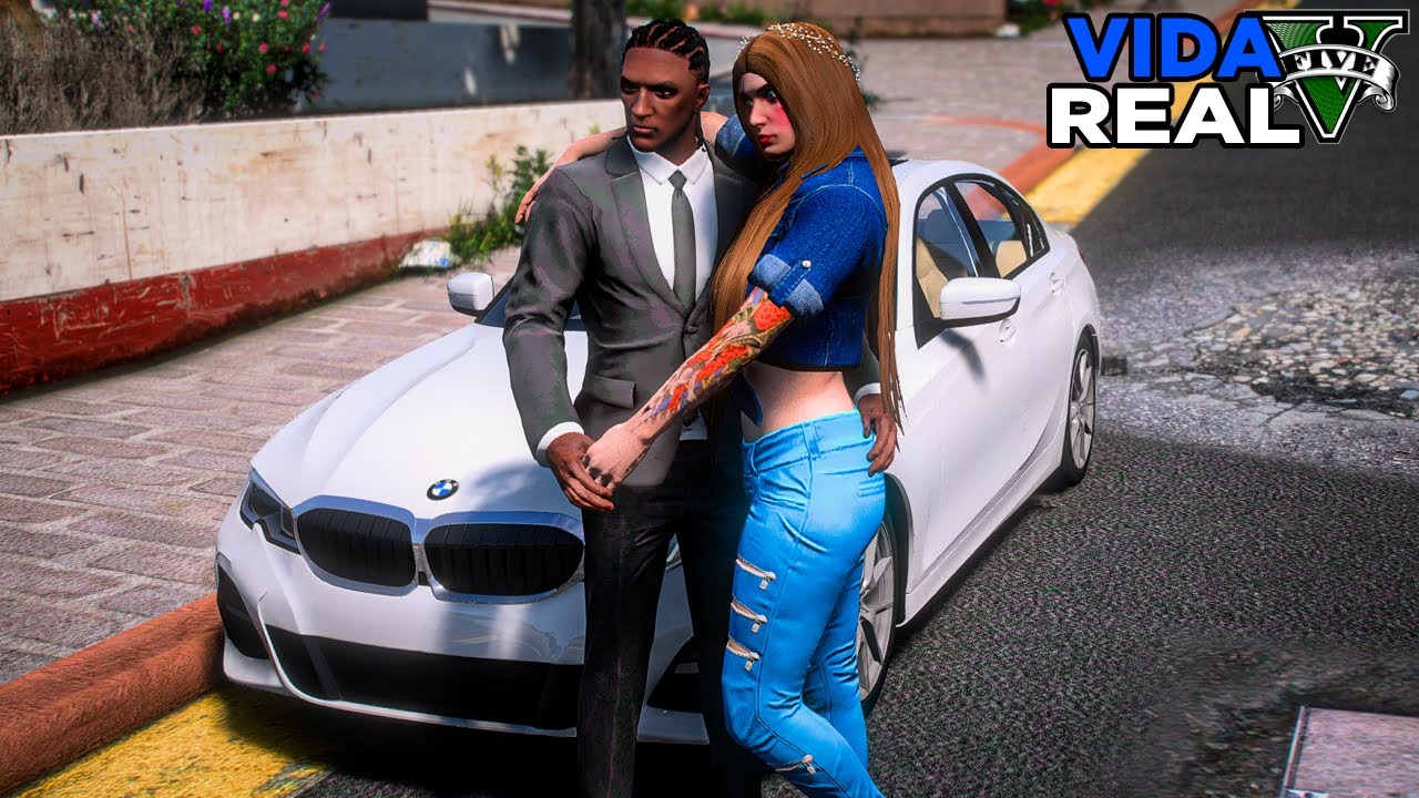GTA V : VIDA REAL - SAÍ COM A MINA INTERESSEIRA DE BMW E OLHA NO QUE DEU - #16