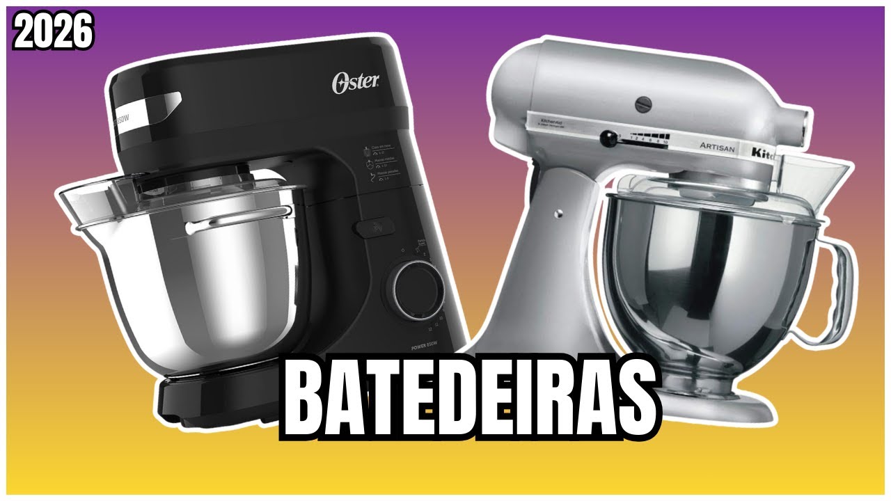 Qual melhor BATEDEIRA para comprar? 5 Melhores BATEDEIRAS Planetária, Profissional e Mais