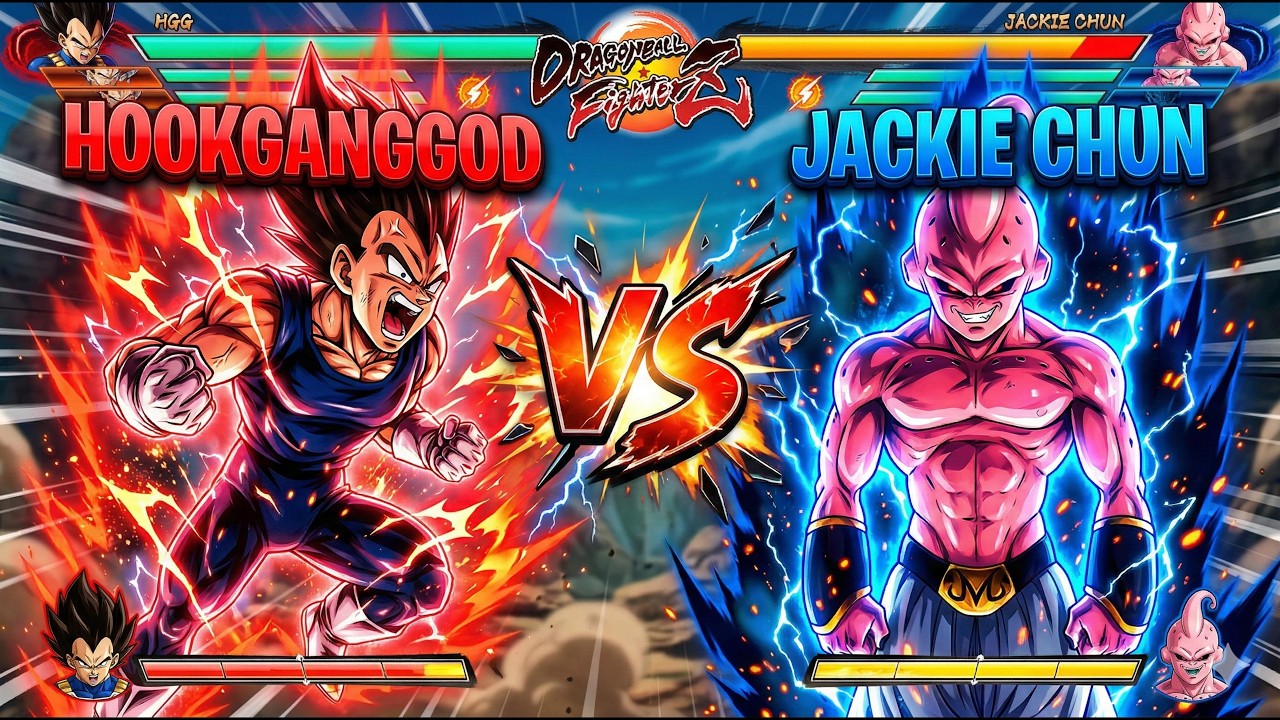 HOOK VS JACKIE CHUN | Dragon Ball FighterZ 