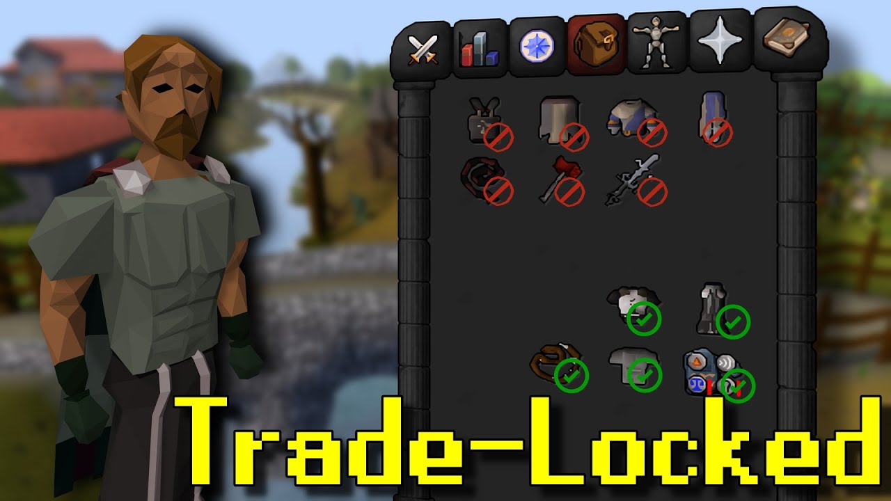 All Tradeable Equipment is Locked on my Ironman.. | Trade-Locked Ep. 11