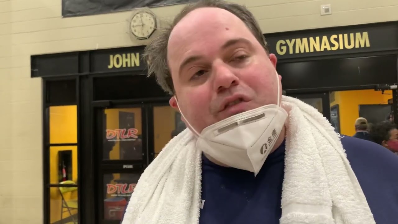 Gilman basketball coach Will Bartz 02/23/22