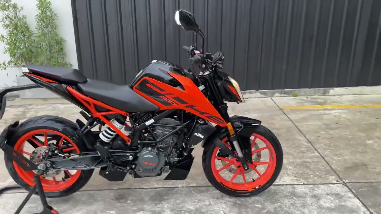 คลิปสดรีวิวรอบคันDuke200(2021/22)