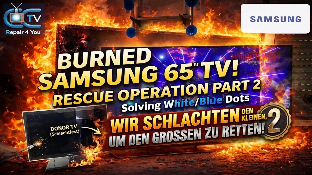 WIR SCHLACHTEN IHN! 🔪 Kleiner Samsung als Organspender für 65 Zoll Monster