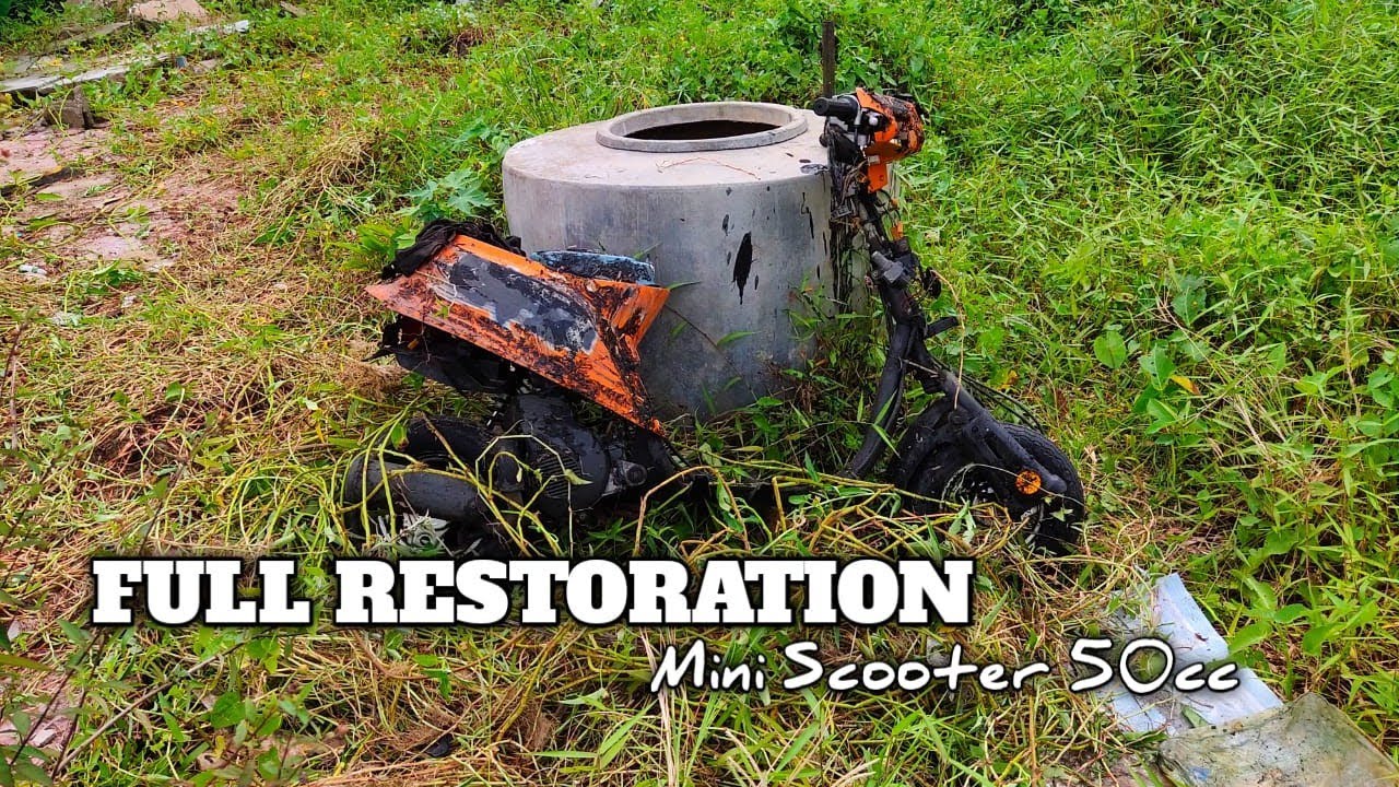 FULL RESTORATION HONDA DIO REPLICA || smallest motorbike