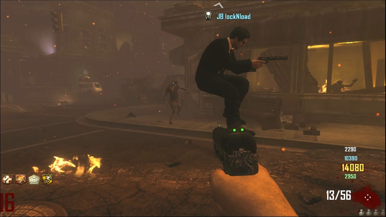 COD Black Ops BO 2 Zombies Town Survival - Fast Action + Pains with Randoms - Round 33