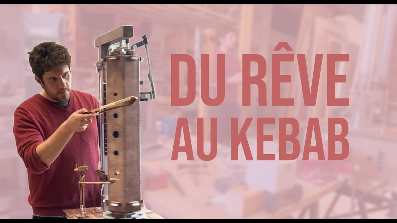 IL A INVENTÉ UNE BROCHE À KEBAB MUSICALE (PORTRAIT)