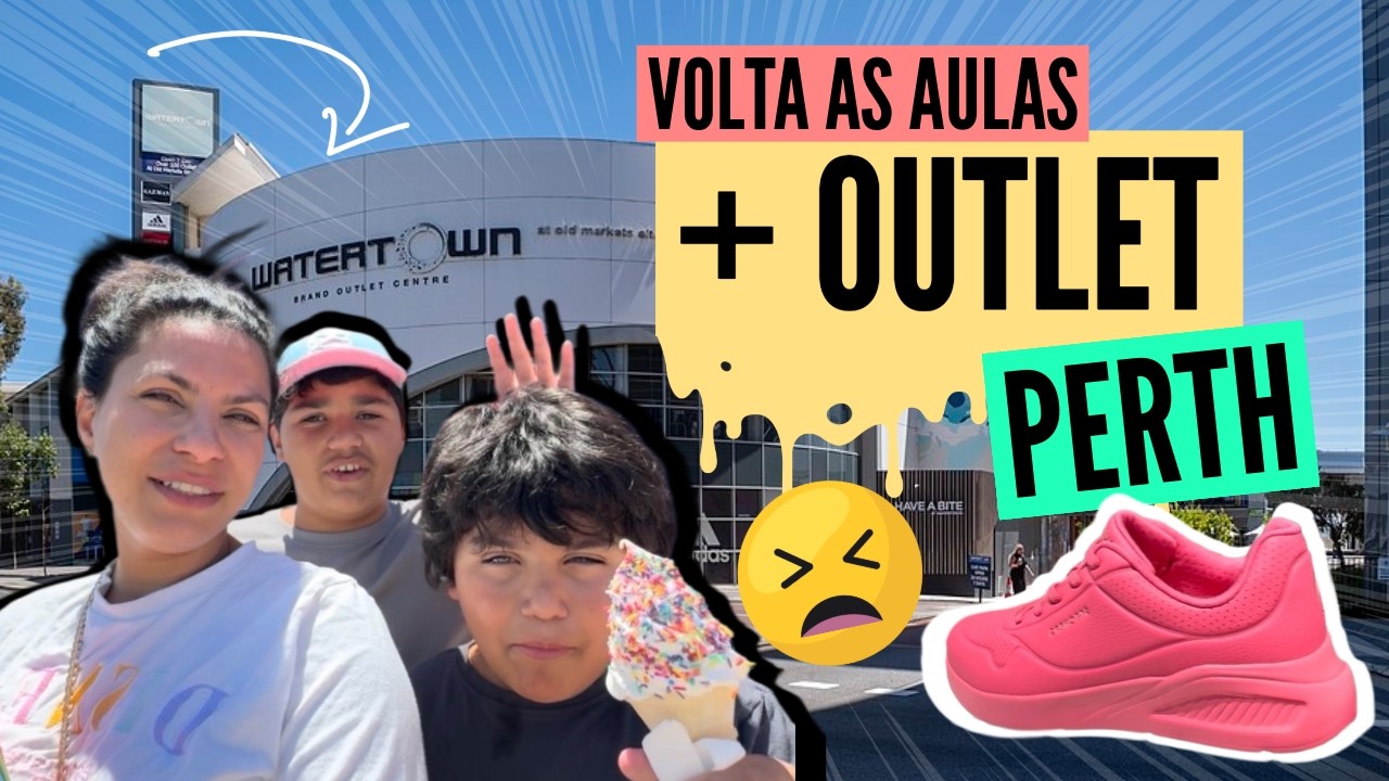 Material Escolar e Compras no Outlet de Perth