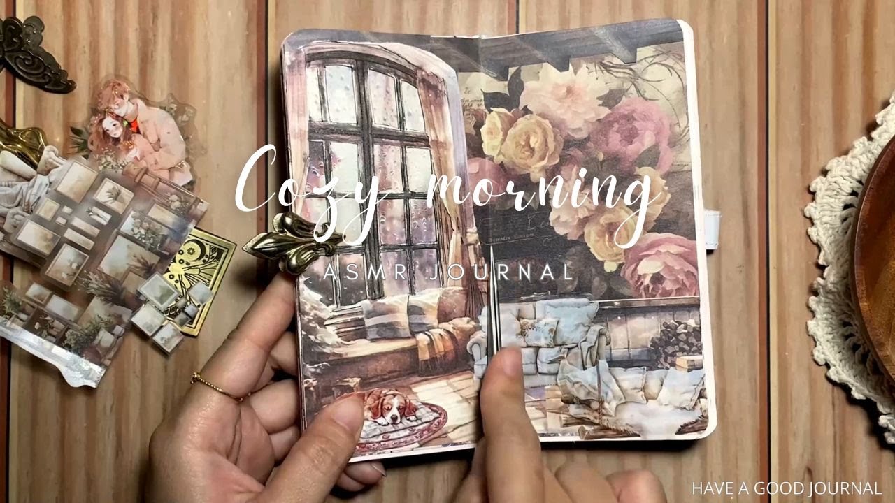 ASMR Journal | Cozy morning | Have a good journal