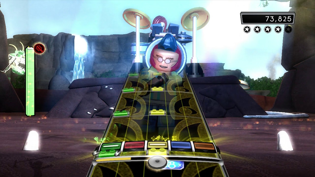 Lego Rock Band - "Monster" Expert Guitar 100% FC (209,886)