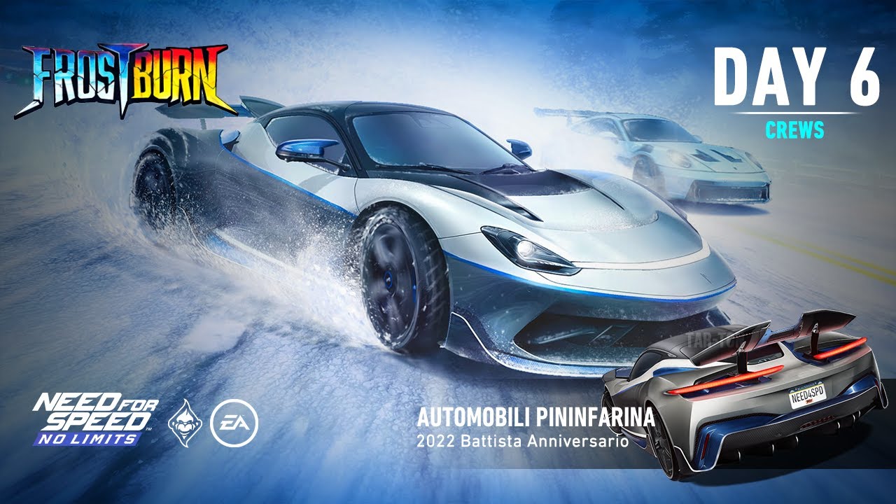 Need For Speed: No Limits | Automobili Pininfarina Battista Anniversario (Frostburn - Day 6 | Crews)