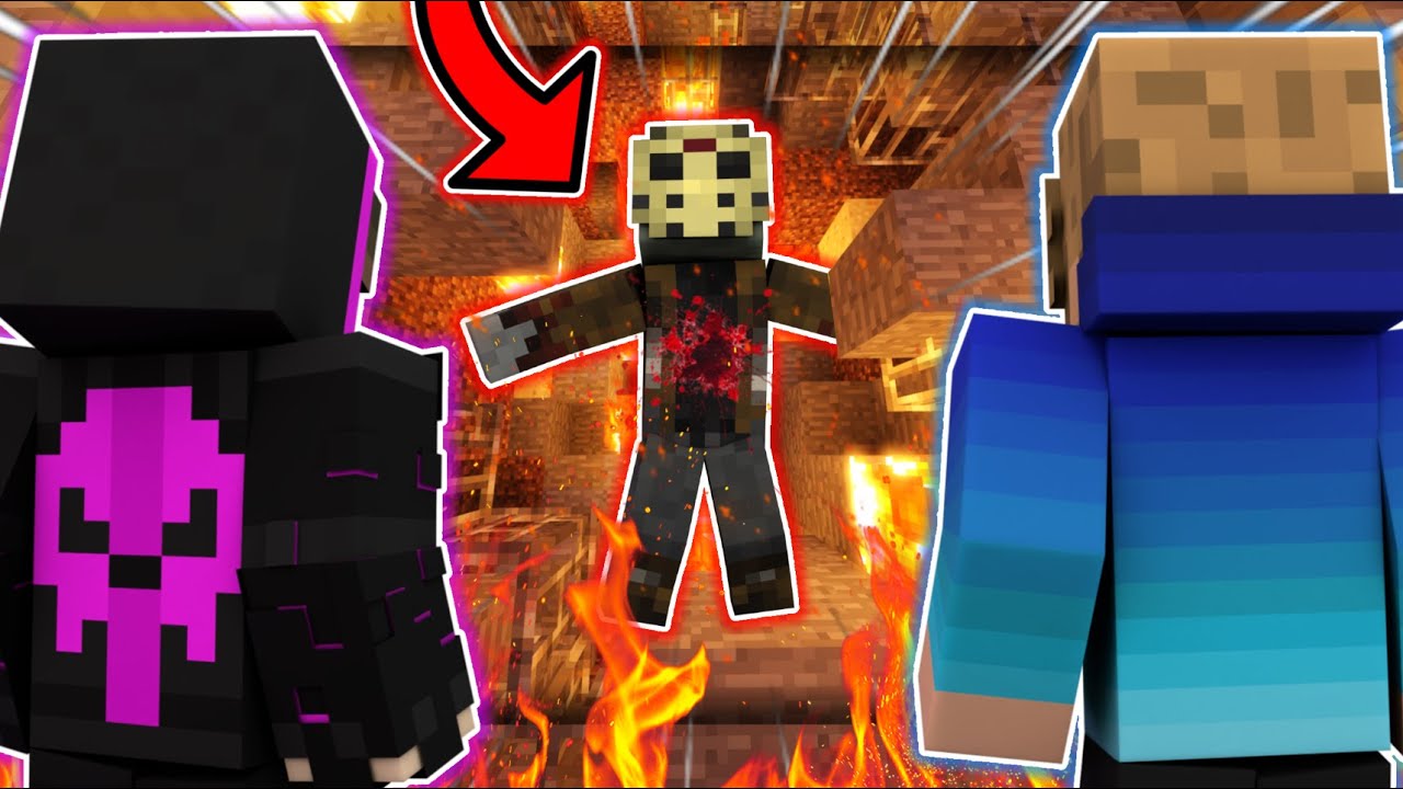 PÁTEK 13. V MINECRAFTU!!!😈 | ZABILI JSME ZLÉHO ZABIJÁKA JASONA?!😱