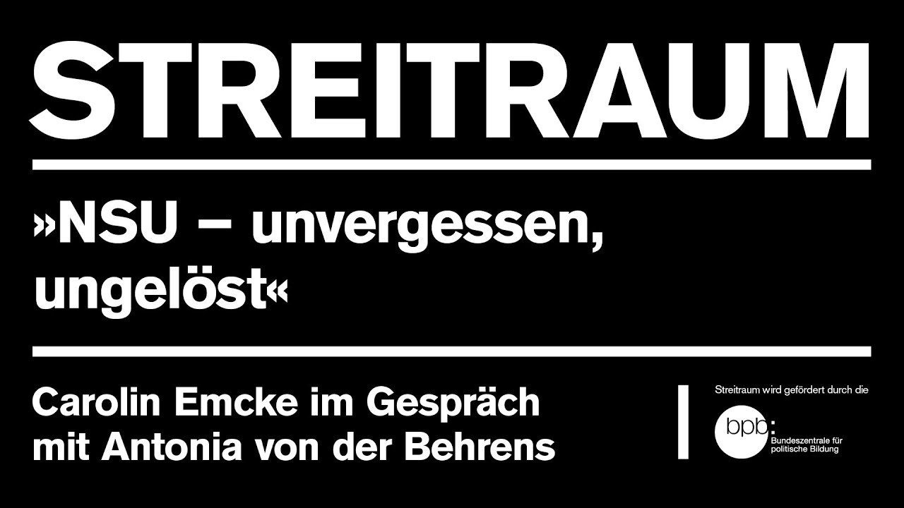Streitraum: »NSU – unvergessen, ungelöst«