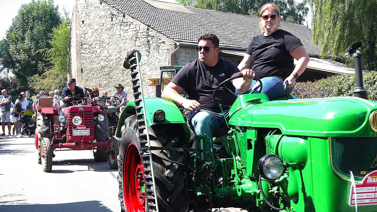 Traktoren Rundfahrt ab der Festwiese 