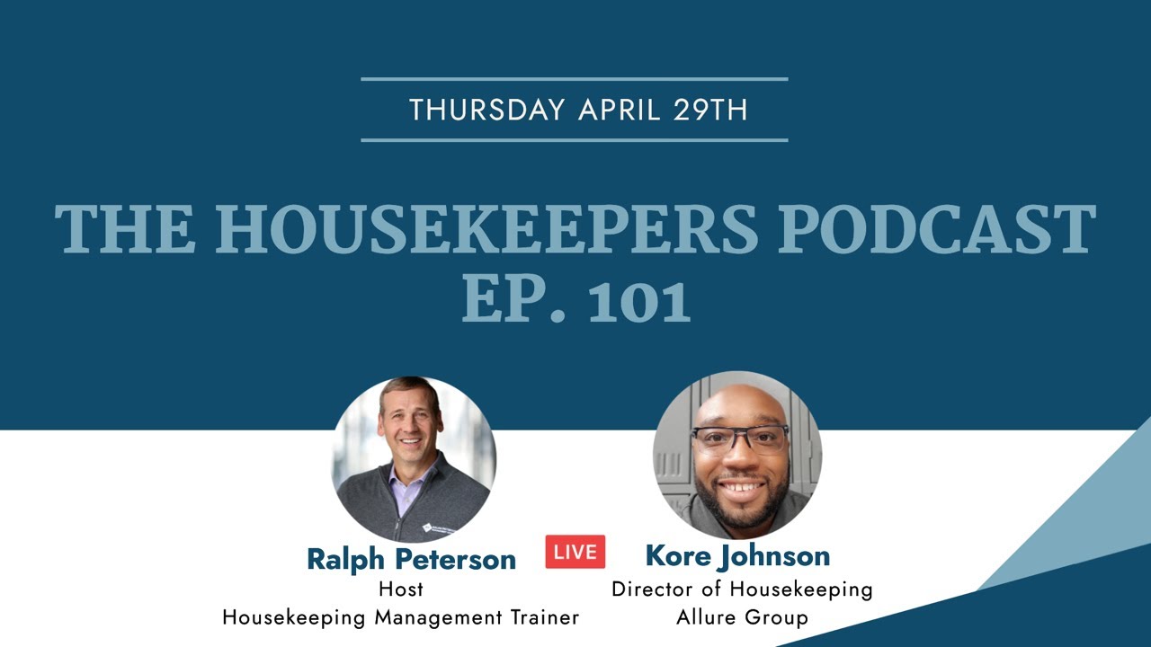 The Housekeepers Podcast EP 02 Housekeeping Operations in a Skilled Nursing Facility #housekeeping