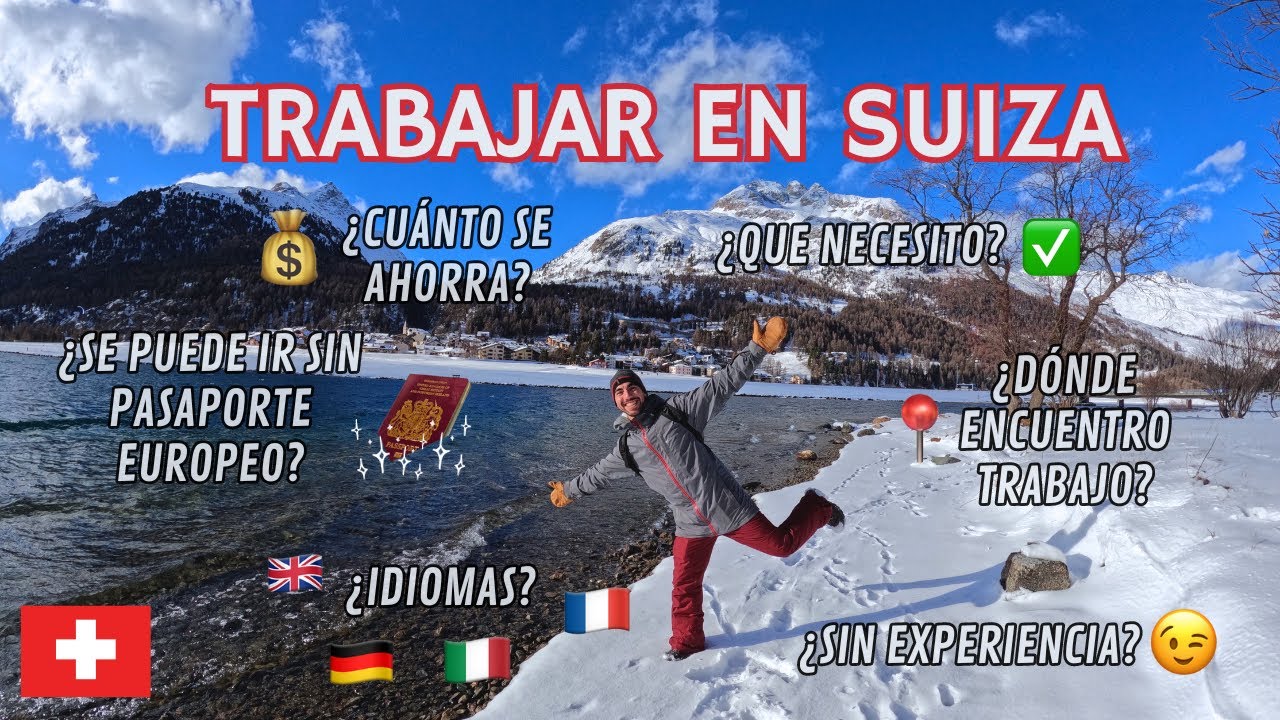 TODO lo que TENÉS que saber para TRABAJAR en SUIZA 🇨🇭