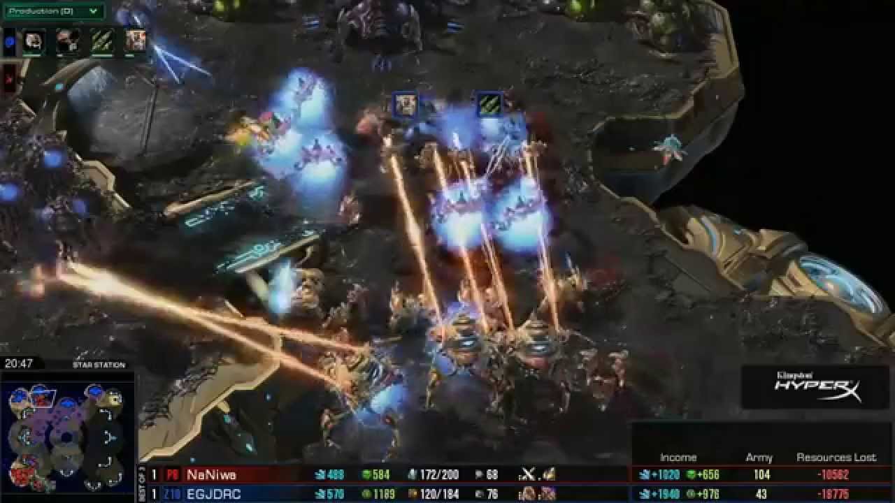 Naniwa vs Jaedong - The Final moments - Dreamhack Stockholm 2013