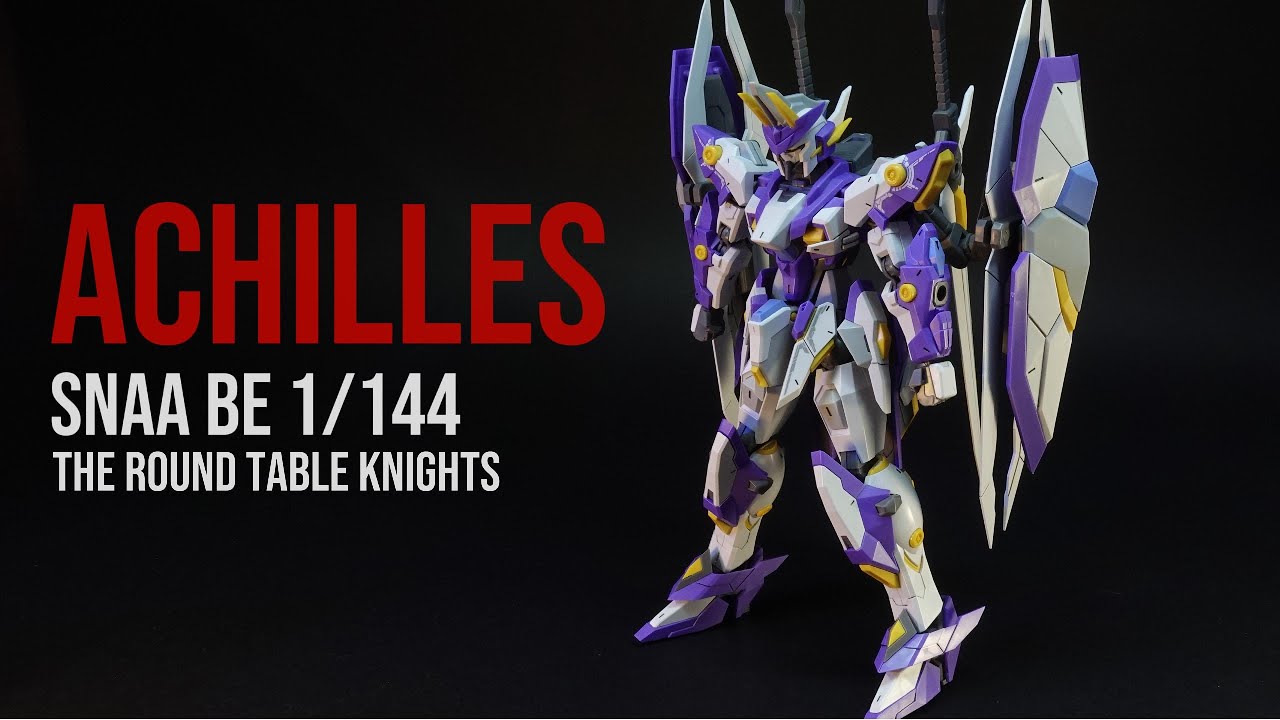 Aegis Knight Achilles | SNAA Model Kit | BE 1/144 Scale | The Round Table Knights | SPEED BUILD