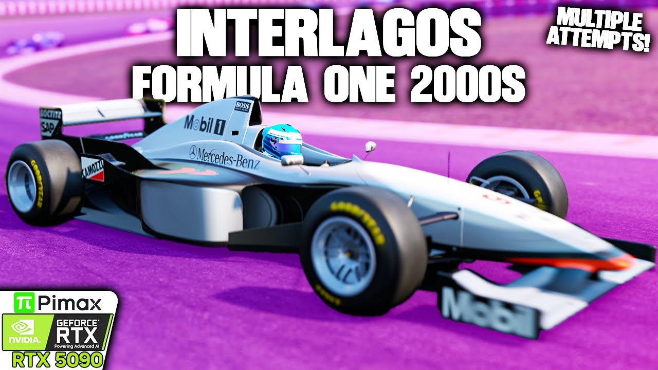 Interlagos Formula One 2000s | RTX 5090 Pimax VR