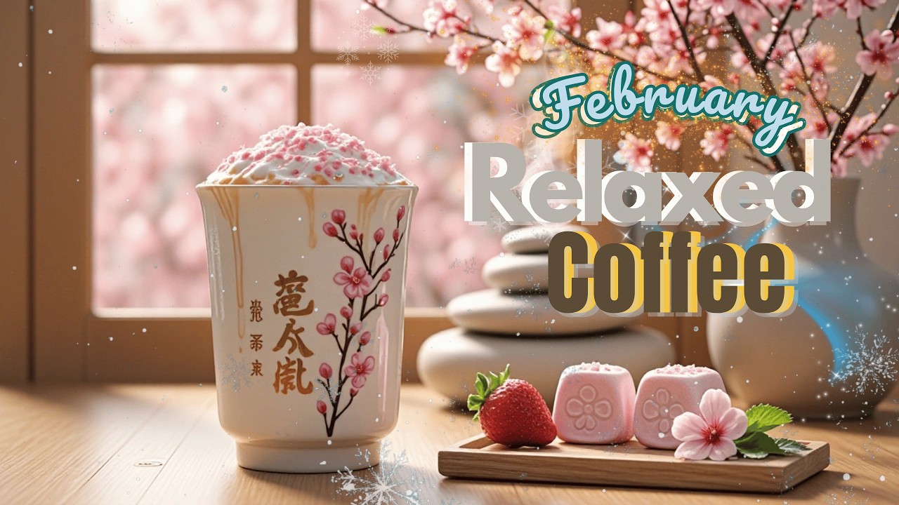 Happy Spring Jazz ☕ Positive Energy Coffee Jazz Music & Upbeat Bossa Nova Piano for Good Moods
