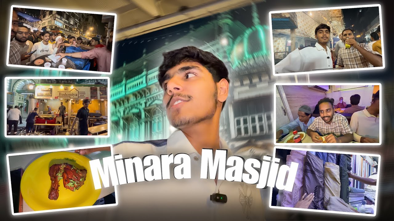 Minara Masjid Night Vlog | Mumbai Street Food & Shopping 🔥