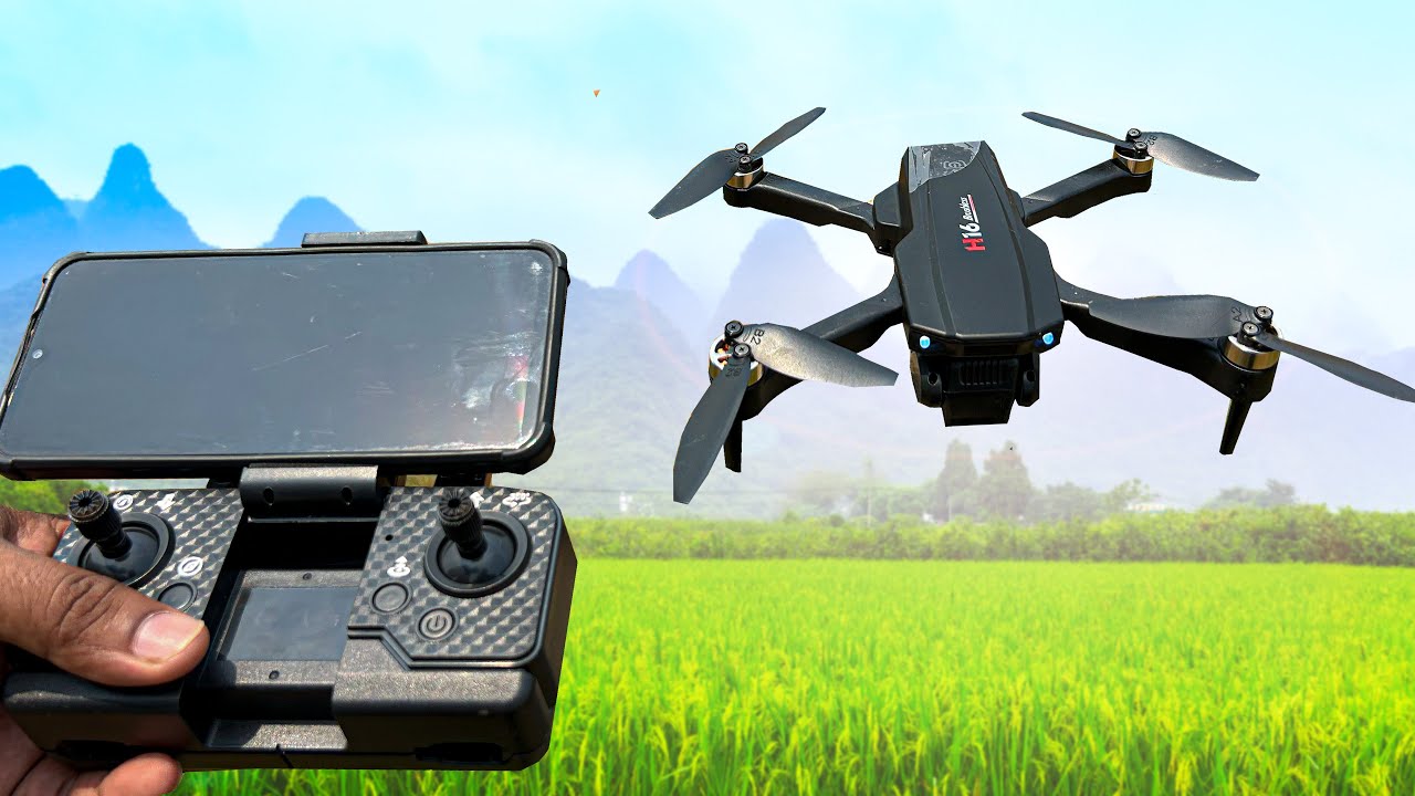 Best Cheapest H16 Drone Brushless motor For beginners Full Performance test @UnboxCorner-cq6hw