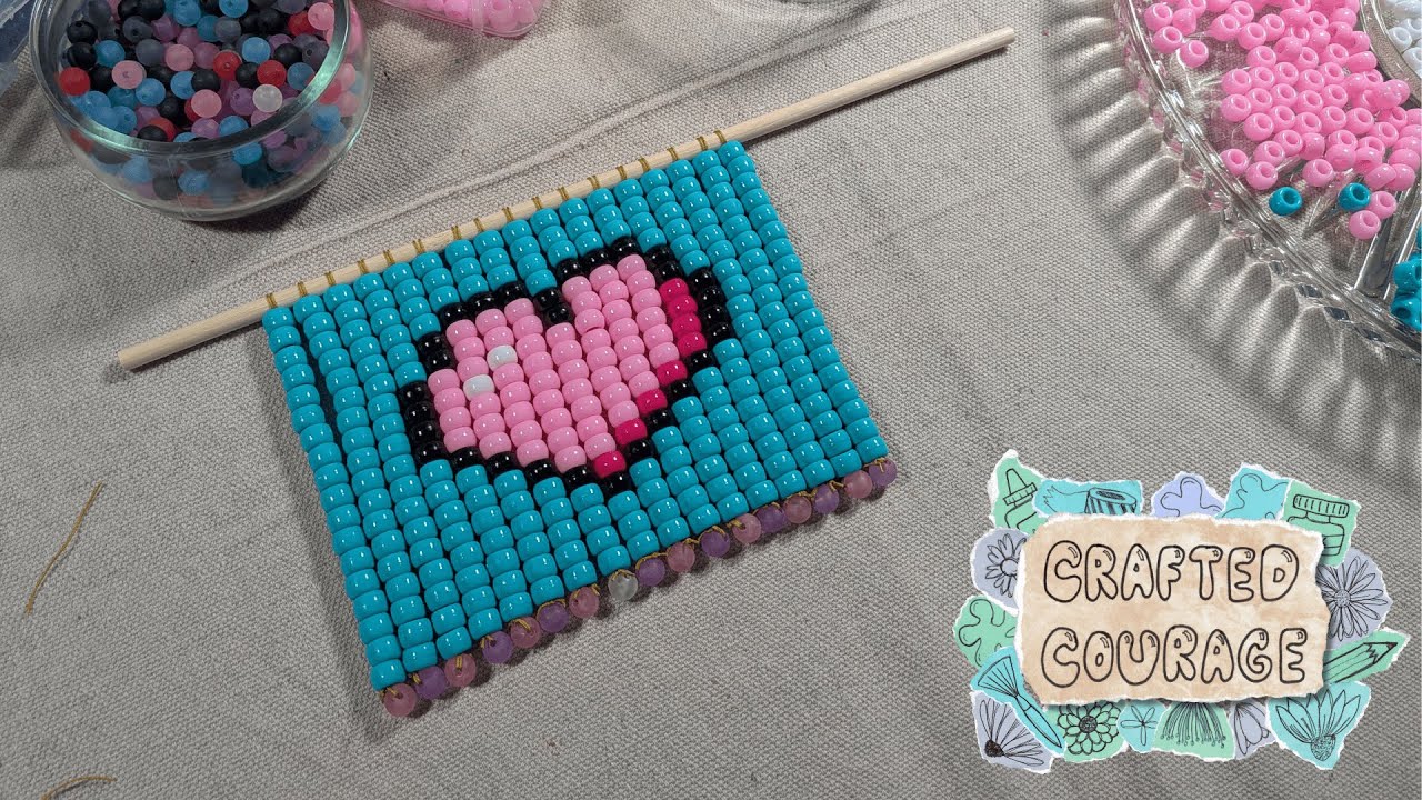 Bead Different Part 1 - Making Many Mini Beaded Curtains