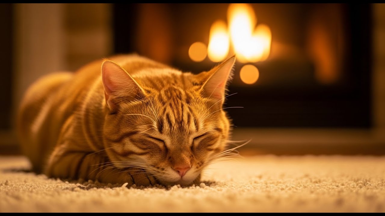 12 Hours Soothing Ambient Sounds for Cats 🐾