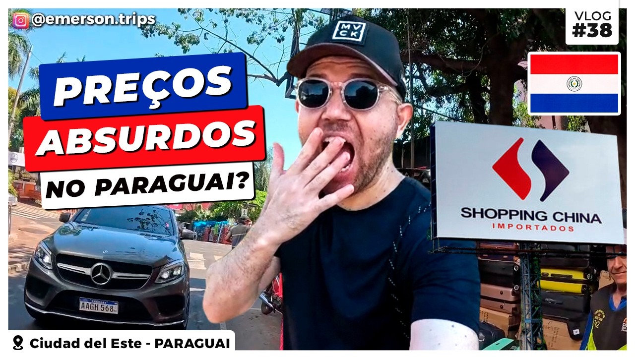 PREÇOS NO PARAGUAI EM 2025 | FUI NO SHOPPING CHINA E NA CASA AMERICANA no PARAGUAI 🇵🇾