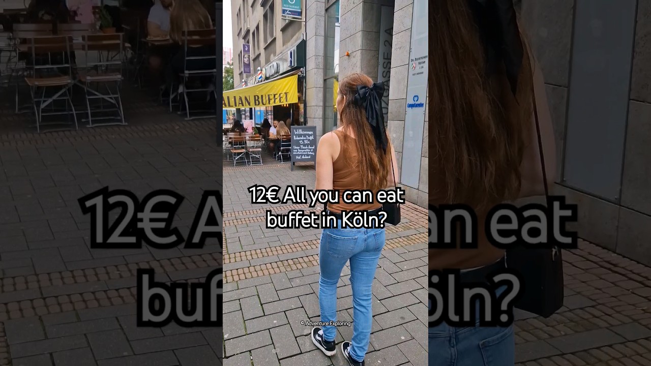 12&euro; All you can eat buffet in K&ouml;ln?