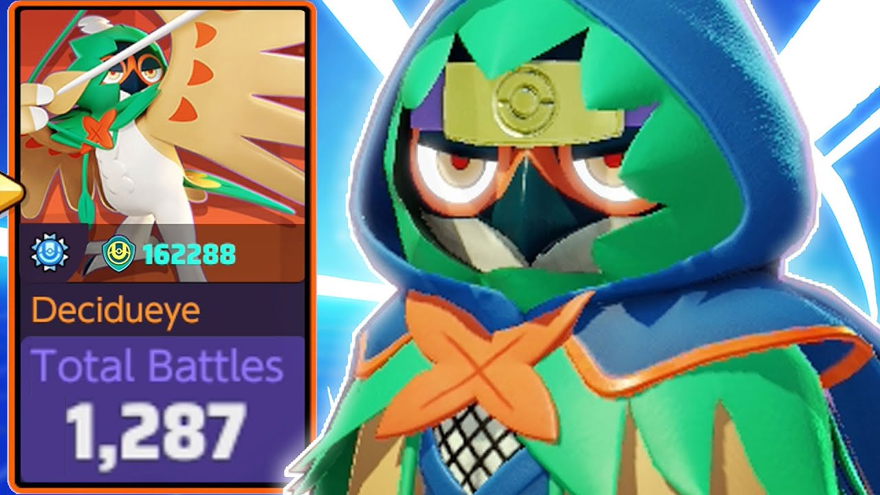 This is what 1000 games on Decidueye looks like
