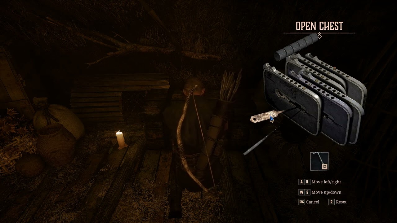 Gothic 1 Remake - Cor Kalom Chest. Swamp Camp. 59 moves. Picklock guide.