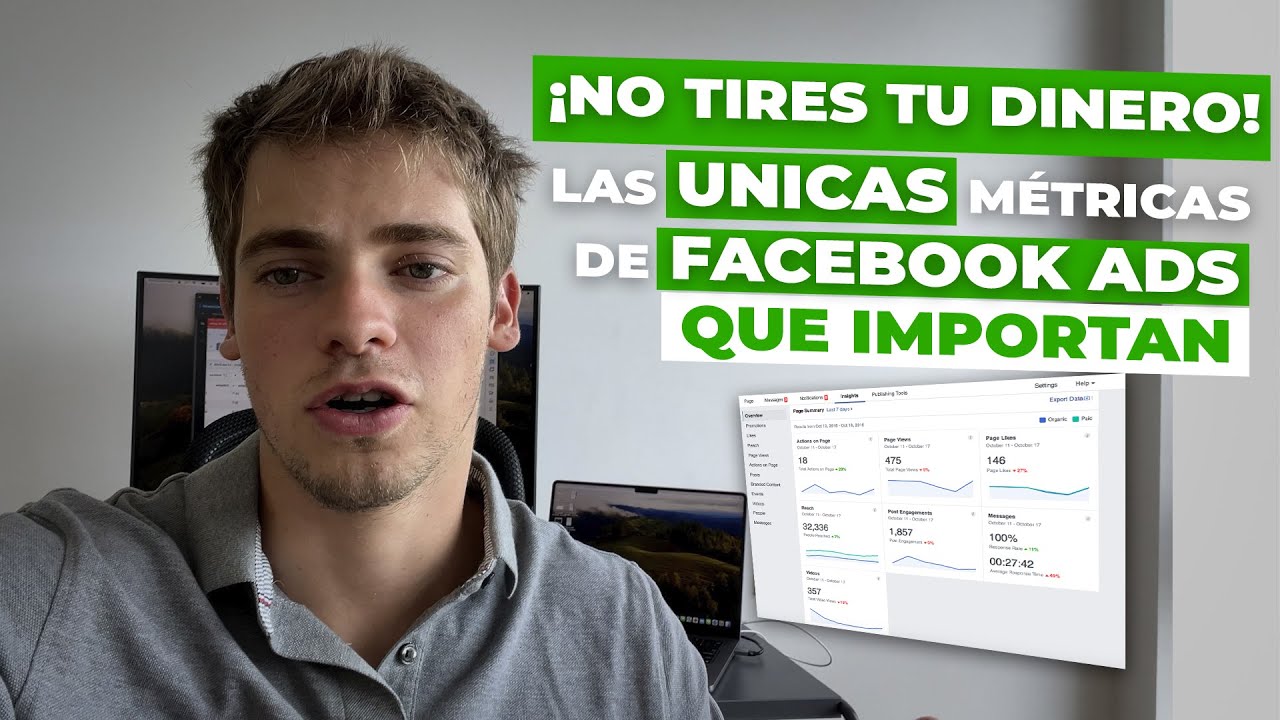 ¡NO TIRES TU DINERO!  Las ÚNICAS Métricas de Facebook Ads que Importan