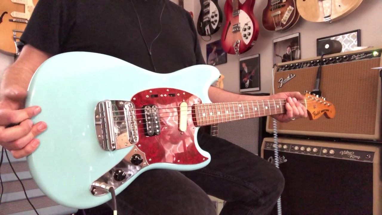 Курт Кобейн Fender Mustang Drop C Flat Tuning с моим BeatBuddy