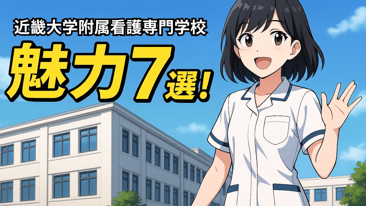 近畿大学附属看護専門学校の「7つの魅力」