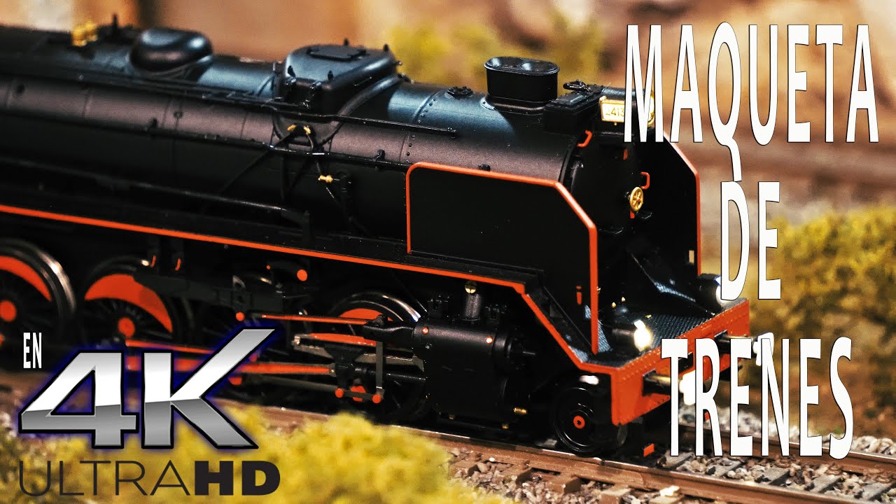 4K HDR - El MUNDO de las MAQUETAS DE TREN - Trenes eléctricos  #maquetasdetren #treneselectricos
