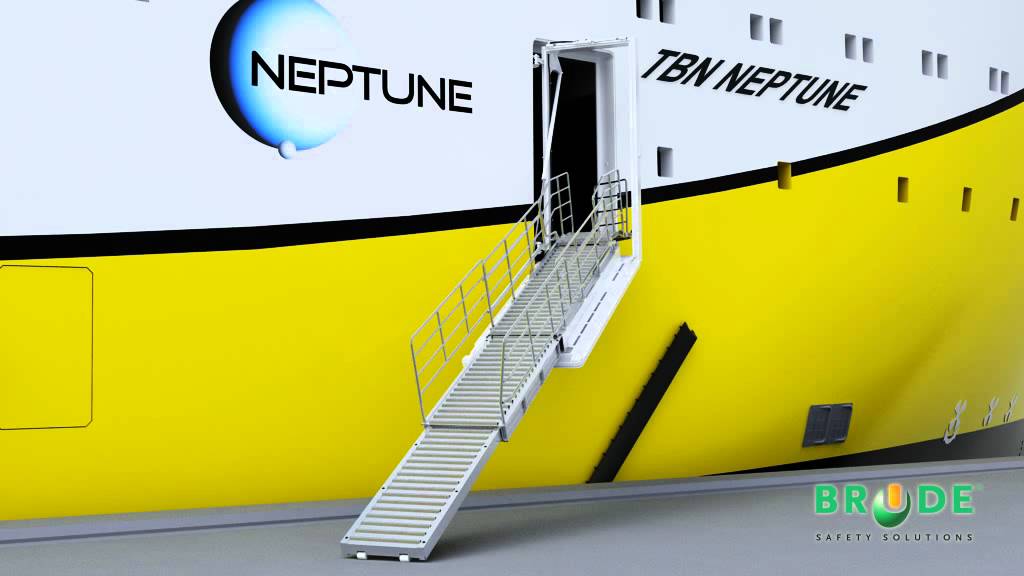 Brude Telescopic Gangway System - 9m
