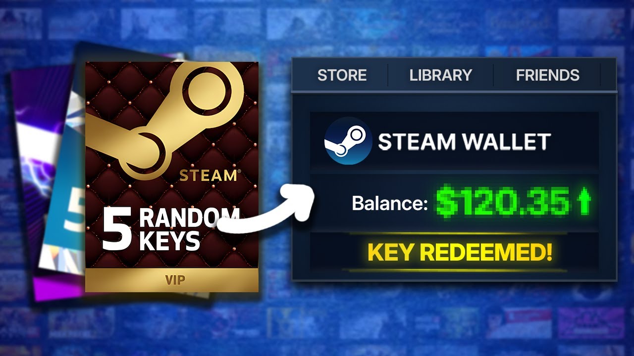 Может ли продажа случайных наборов ключей Steam приносить вам прибыль?
