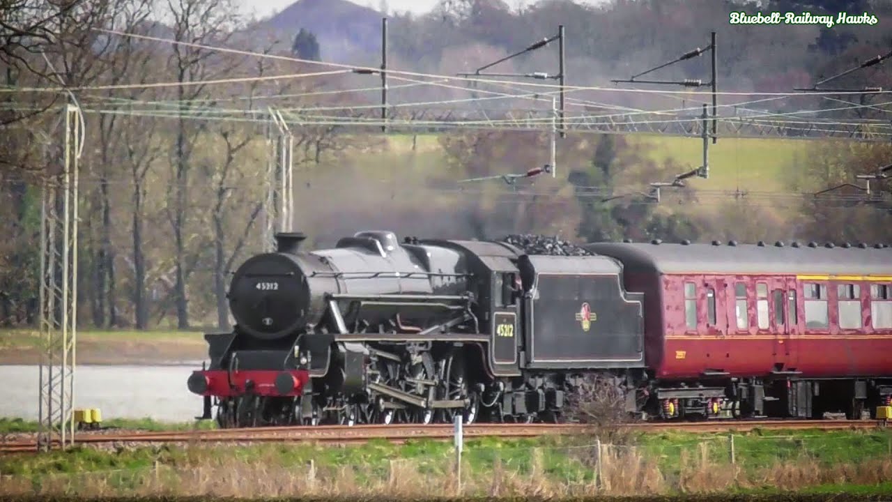 A distinct lack of Steam | 45212 heads home near Atherstone | 21/3/20