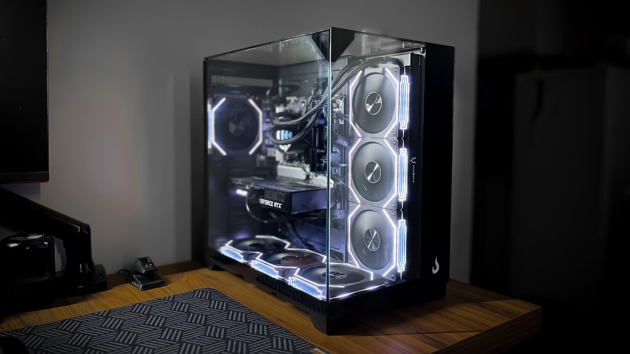 ATUALIZAÇÃO DO SETUP com GABINETE RISE MODE FULL GLASS
