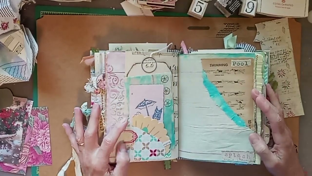 20th junk journal flip through and some junk journal tips