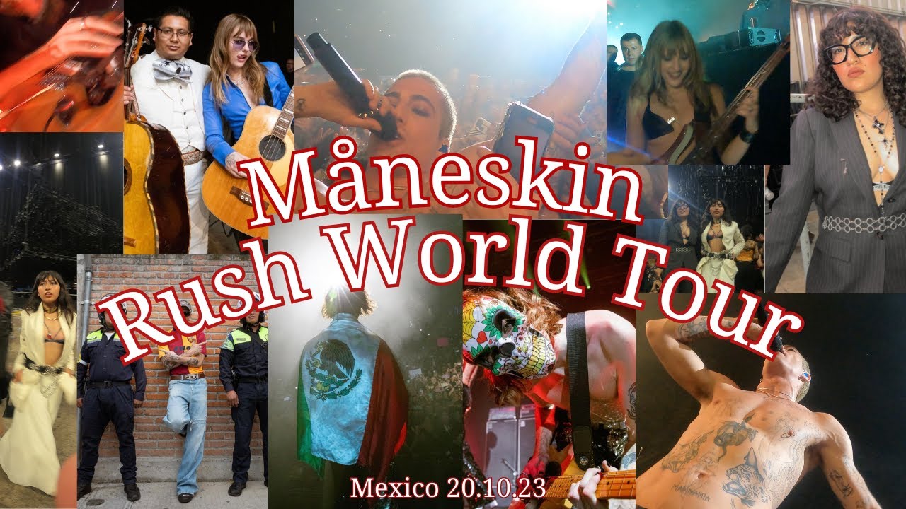 Maneskin Concert vlog Cdmx