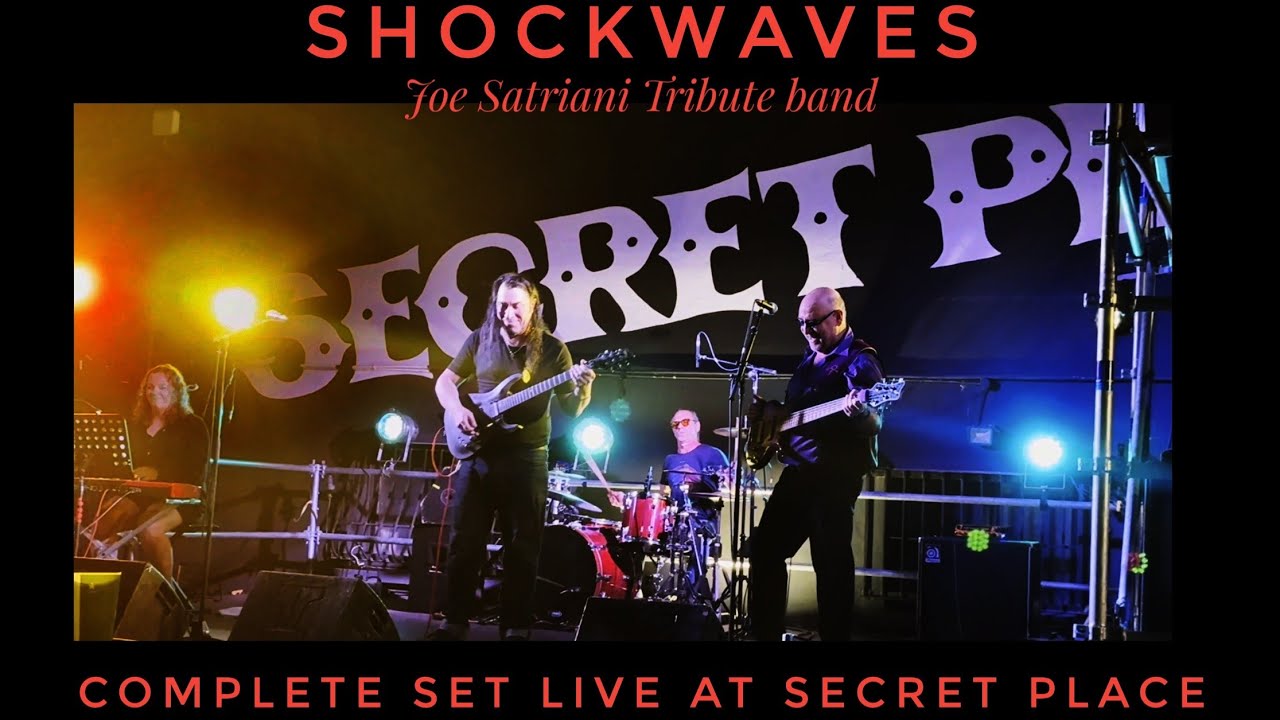 Shockwaves "Joe Satriani Tribute Band" live at Secret Place Complete Set