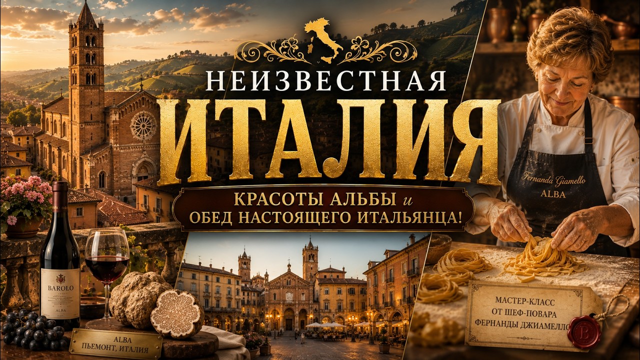 Красоты Альбы и обед настоящего итальянца! «Неизвестная Италия» (2_10)